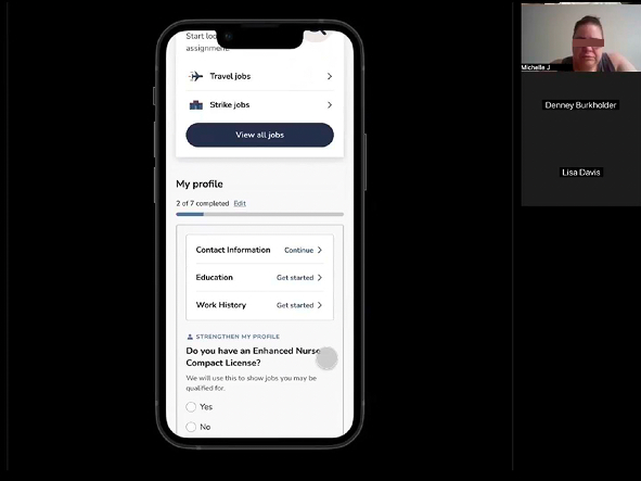 Dashboard usability testing